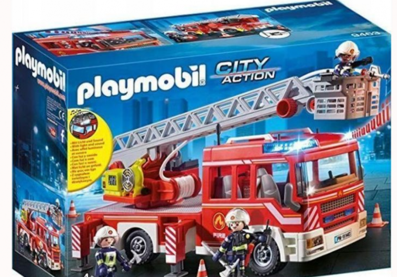 Jedziemy Zgasić Pożar z Playmobil Straż Pożarna